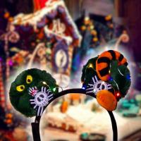 Man Eating Wreath Holiday Ears