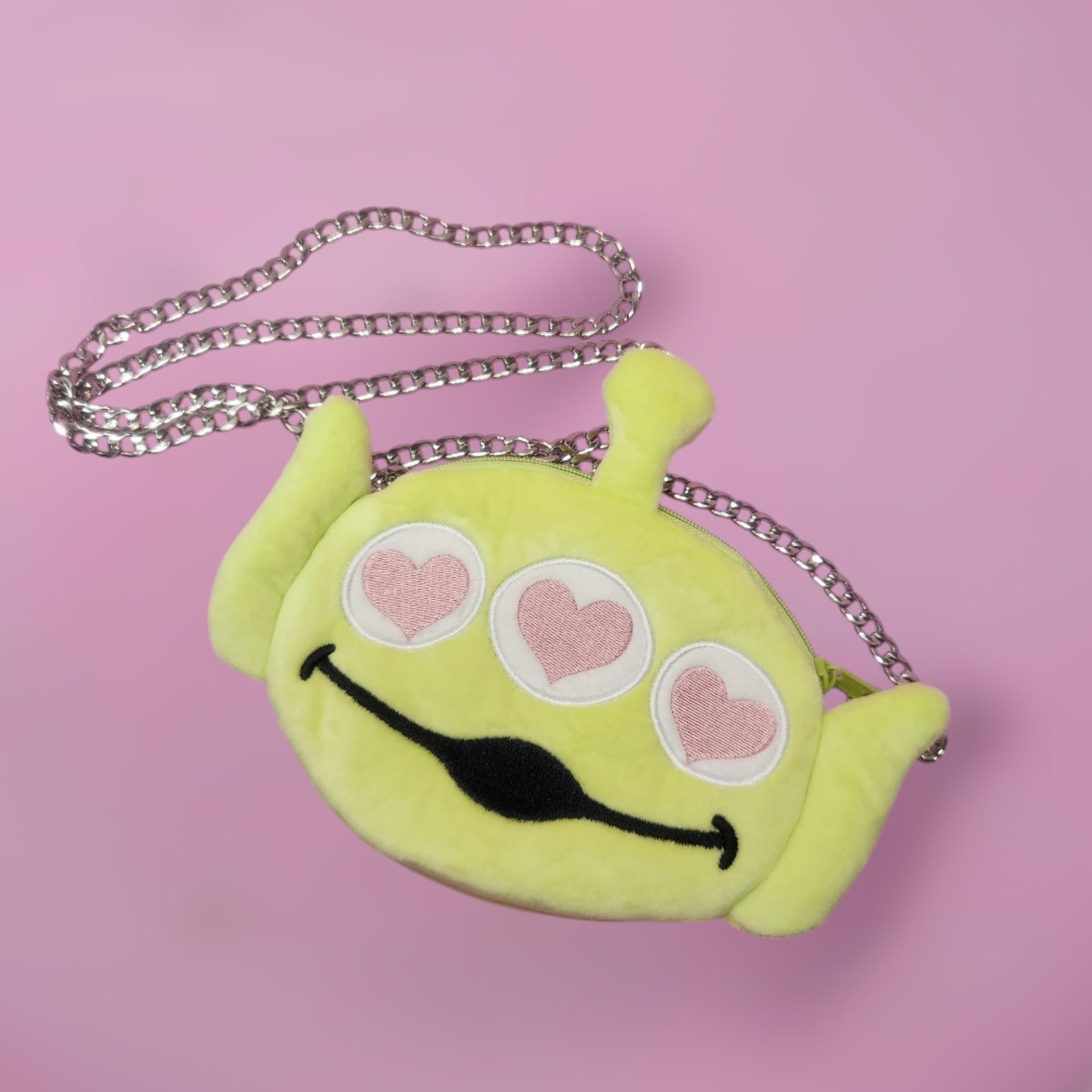 Alien Chain Plush Crossbody