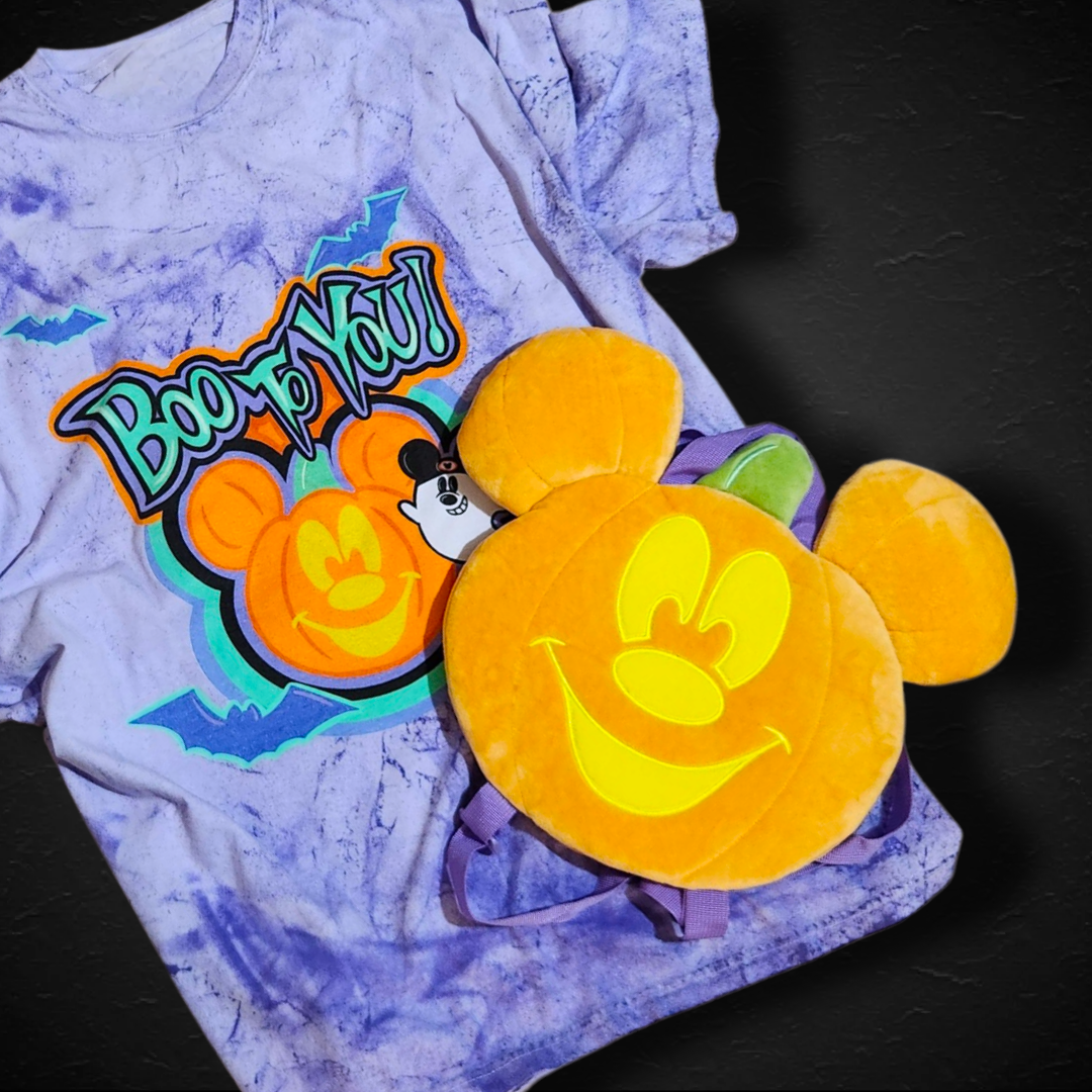 Mickey Pumpkin Backpack 