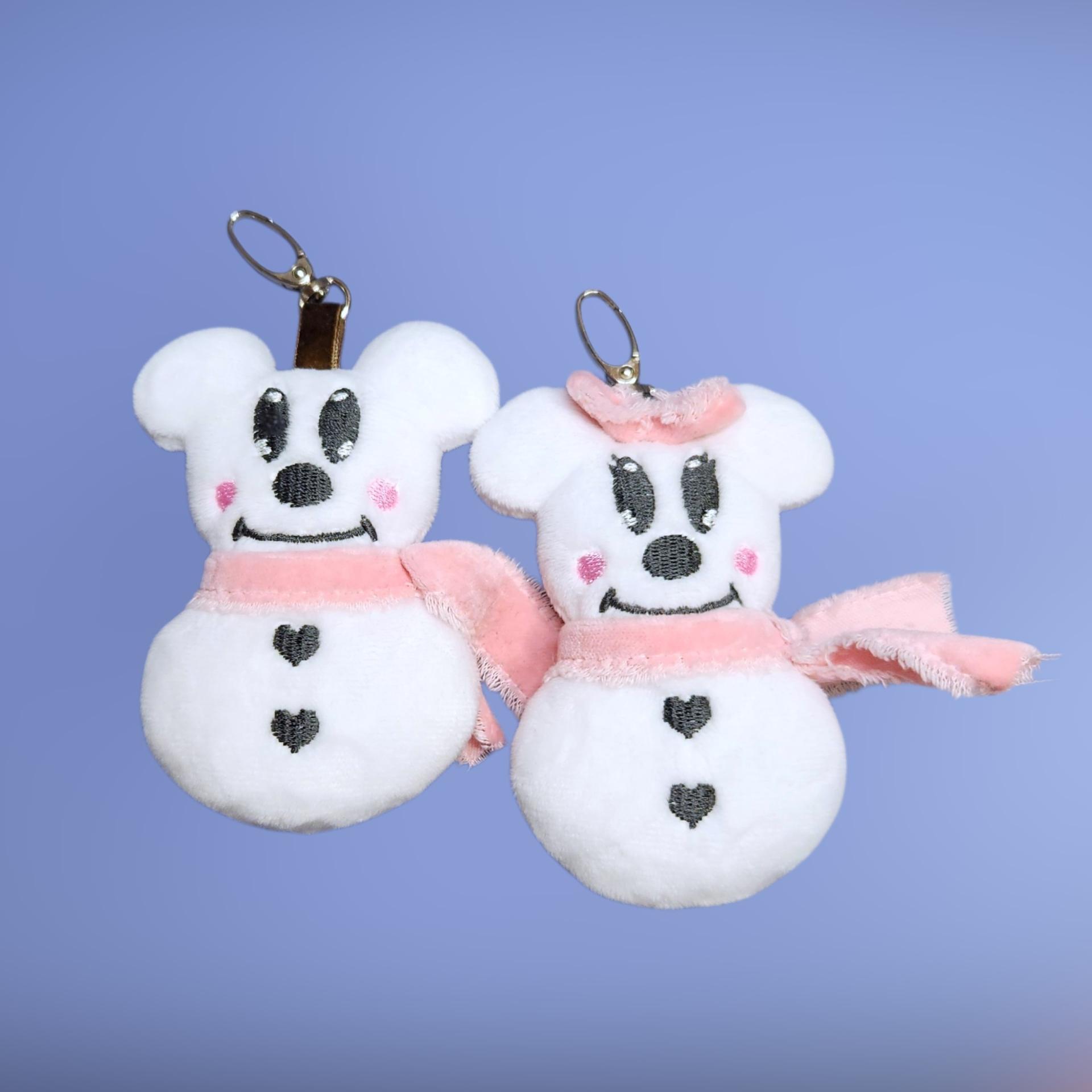 Snowman Bag Charm Set