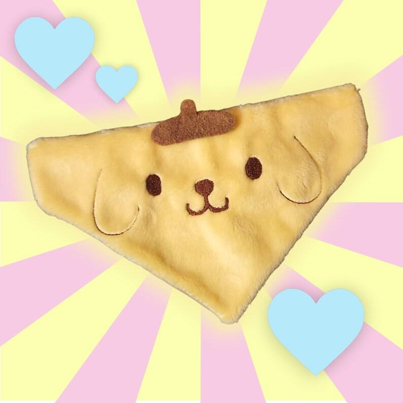 kawaii sanrio inspired pet bandana 